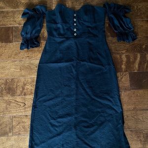 Off the shoulder dress